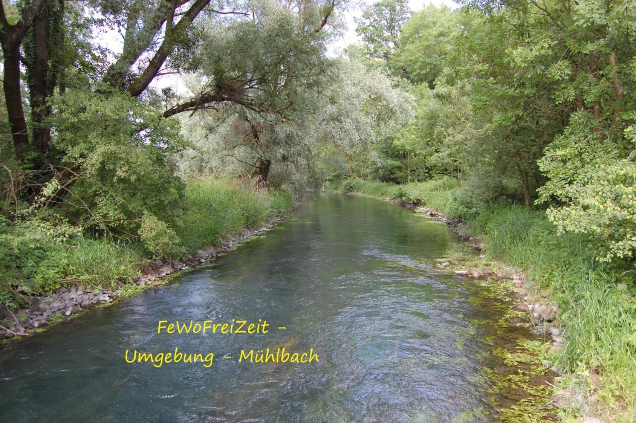 FeWoFreiZeit Rheinau Exterior foto